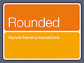 Rounded Keynote Theme for iOS