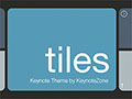 Tiles Keynote Theme for iOS